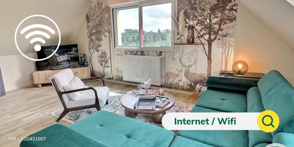 gîte avec wifi