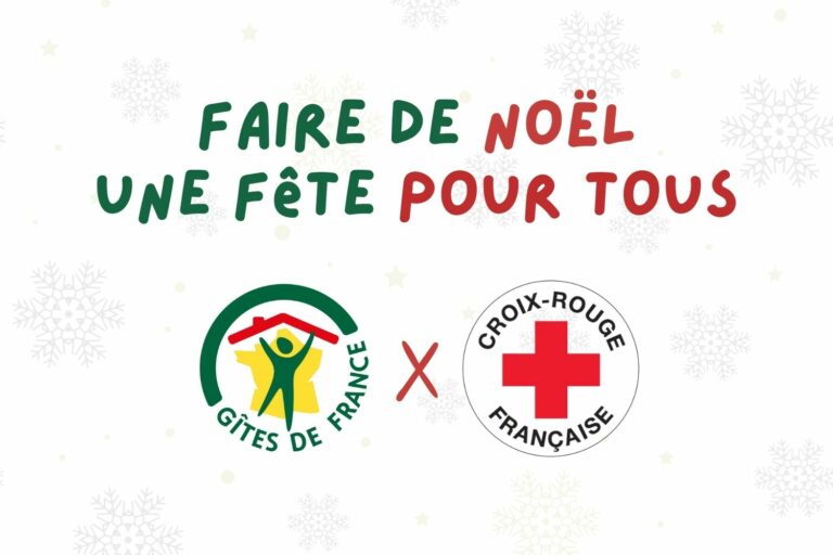 Noël solidaire : Gîtes de France & La Croix-Rouge